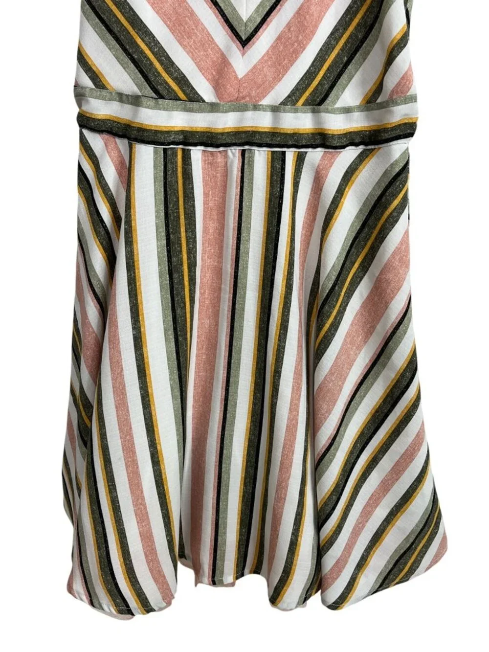 Knit Works Girls 14 Sleeveless Striped Fit & Flare Sundress